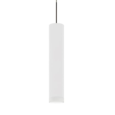 Besa Lighting Cafe 12 Cord Pendant, White/Frost, Bronze Finish, 1x9W LED 1XT-CAFE12WF-LED-BR